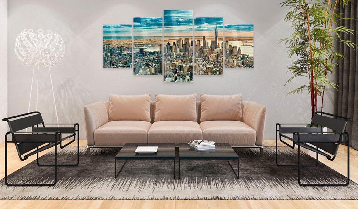 Afbeelding op acrylglas - NY: Dream City [Glass]